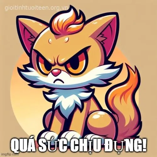 Meme chế mèo giận dễ thương đến mức không ai nỡ giận