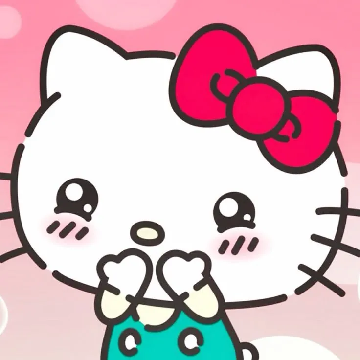 11 Meme chế mèo Kitty né tránh ánh nhìn xấu hổ cực