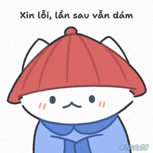 Meme hài mèo troll cười nửa miệng cực duyên